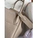 Hermes Hermès Lindy 26cm Imported Evercolor Leather Asphalt Grey Silver Hardware Hand-Stitched