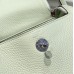 Hermes Hermès Mini Lindy 19 Togo Bubble Color Size: 19.5cm Width 12.5cm Silver Hardware Hand-Stitched