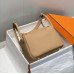 Hermes Hermès Lindy 26 Togo Milk Tea Brown 26cm Silver Hardware Hand-Stitched