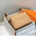 Hermes Hermès Lindy 30 Togo Milk Tea Brown Silver Hardware Hand-Stitched