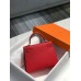 Hermes Hermès Kelly 28 Epsom Red Gold Hardware Hand-Stitched