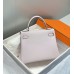 Hermes Hermès Kelly 25 Togo Dreamy Purple Silver Hardware Hand-Stitched