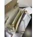 Hermes Hermès Kelly WOC 20.5 White Epsom Gold Hardware 20.5 x 11 x 2 cm Hand-Stitched