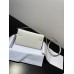 Hermes Hermès Kelly WOC 20.5 White Epsom Silver Hardware 20.5 x 11 x 2 cm Hand-Stitched