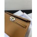 Hermes Hermès Kelly WOC 20.5 Brown Epsom Silver Hardware 20.5 x 11 x 2 cm Hand-Stitched