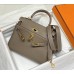 Hermes Hermès Mini Kelly 19 Togo Grey Gold Hardware Hand-Stitched