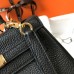 Hermes Hermès Mini Kelly 19 Togo Black Gold Hardware Hand-Stitched