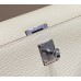 Hermes Hermès Mini Kelly 2 19 Epsom White Gold Hardware Hand-Stitched