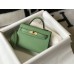 Hermes Hermès Mini Kelly 2 19 Epsom Green Gold Hardware Hand-Stitched