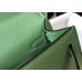 Hermes Hermès Mini Kelly 2 19 Epsom Green Gold Hardware Hand-Stitched