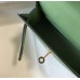 Hermes Hermès Mini Kelly 2 19 Epsom Green Gold Hardware Hand-Stitched