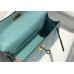 Hermes Hermès Mini Kelly 2 19 Epsom Sky Blue Gold Hardware Hand-Stitched