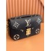 Louis Vuitton POCHETTE MÉTIS Metis EAST WEST Handbag in Monogram Empreinte Leather (M46596) - Black: 21.5x13.5x6cm