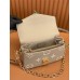 Louis Vuitton POCHETTE MÉTIS Metis EAST WEST Handbag in Monogram Empreinte Leather (M23081) - Gray: 21.5x13.5x6cm