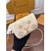 Louis Vuitton MINI BUMBAG Handbag (M82208) - Yellow: Gradient Series, Monogram Empreinte Leather, Monogram Embossing, Size - 17x12x9.5cm