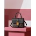 Louis Vuitton LOCKY BB Handbag (M44141) Black: Size - 21x17x8cm