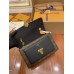 Louis Vuitton VICTOIRE Handbag (M41730) Monogram Black, French-made Monogram and exquisite calf leather: Size - 26x9x15cm