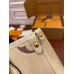 Louis Vuitton M45654 Cream Print Onthego Small Tote Bag: Size - 25x19x11.5cm