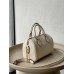 Louis Vuitton SPEEDY BANDOULIÈRE 20 Handbag (M58954) Ivory White Monogram Empreinte Leather, Size: 20.5x13.5x12cm