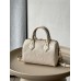 Louis Vuitton SPEEDY BANDOULIÈRE 20 Handbag (M58954) Ivory White Monogram Empreinte Leather, Size: 20.5x13.5x12cm