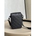 Louis Vuitton S-LOCK VERTICAL Mini Handbag (M81524) Black Embossed Leather, New S-Lock Vertical Monogram Imprint Taurillon Leather, Size: 12x19x7cm