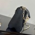 Louis Vuitton TWIST MM Handbag (M21025) Black, This Twist MM Handbag is made of Epi Grained Leather, Size: 23x17x9.5cm