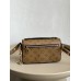 Louis Vuitton POCHETTE MÉTIS Metis EAST WEST Handbag (M46279) Yellow Flower, Monogram Canvas, Size: 21.5x13.5x6cm