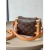 Louis Vuitton SIDE TRUNK Mini Handbag (M46815) Classic Monogram, Sharp Angles, Size: 18×12.5×8CM