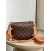 Louis Vuitton SIDE TRUNK Handbag (M46358) Nicolas Ghesquière, Small Monogram Canvas, Size: 21x14x6cm