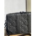 Louis Vuitton SOFT TRUNK WALLET Handbag (M80024) Black, 2021 Fall/Winter Virgil Abloh, Size: 22.5x14x5cm