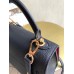 Louis Vuitton TWIST ONE HANDLE Small Handbag (M57093) Black, Size: 17x25x11cm