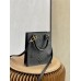 Louis Vuitton PETIT SAC PLAT Handbag (M80478) Black, Classic Sac Plat Handbag Design, Size: 14x17x5cm