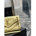 Yves Saint Laurent YSL Loulou Medium 29 Puffer Sheepskin Bag Yellow Gold Hardware Model: 577476 Size: 29x17x11cm