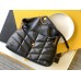 Yves Saint Laurent YSL Loulou Large 35 Puffer Sheepskin Bag Black Gold Hardware Model: 577475-1 Size: 35x23x13.5cm