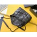 Yves Saint Laurent YSL Loulou Medium 29 Puffer Sheepskin Bag Black Black Hardware Model: 577476 Size: 29x17x11cm