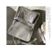 Yves Saint Laurent YSL Niki Small 22 Calfskin Bag Dark Grey Model: 633151 Size: 22×16.5×12cm