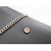 Yves Saint Laurent YSL Kate Smooth Leather Medium 24 Grey Silver Hardware Model: 326078 Size: 24x14.5x5.5cm