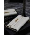 Yves Saint Laurent YSL Manhattan Chain Bag 30 White Gold Hardware Model: 695946 Size: 30×17×2.5cm